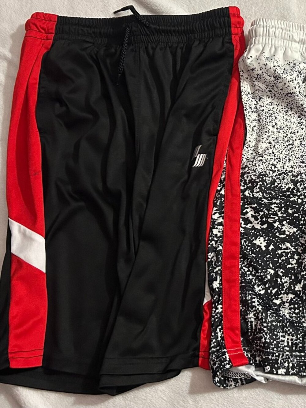 6pk Sz 10-12 Children’s Place Boys Print Active Pull-On Jogger Basketball Shorts - Picture 5 of 7